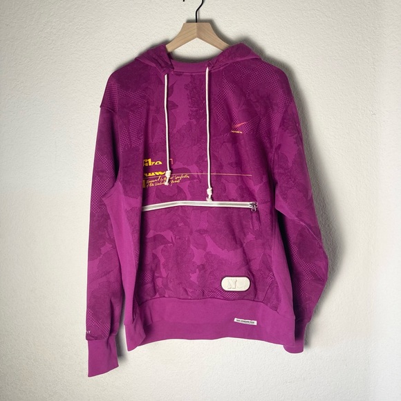 Nike Dri-FIT Standard Issue Basketball Pullover Hoodie Cactus Flower Purple - Picture 2 of 16